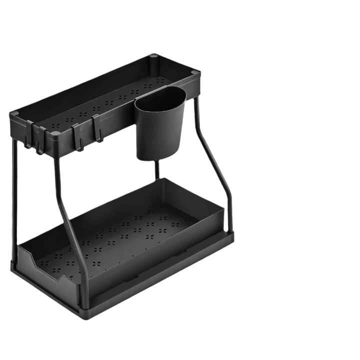Adjustable Metal Organizer Shelving Unit for Pantry Storage Storage Shelves for Implements Storage P
