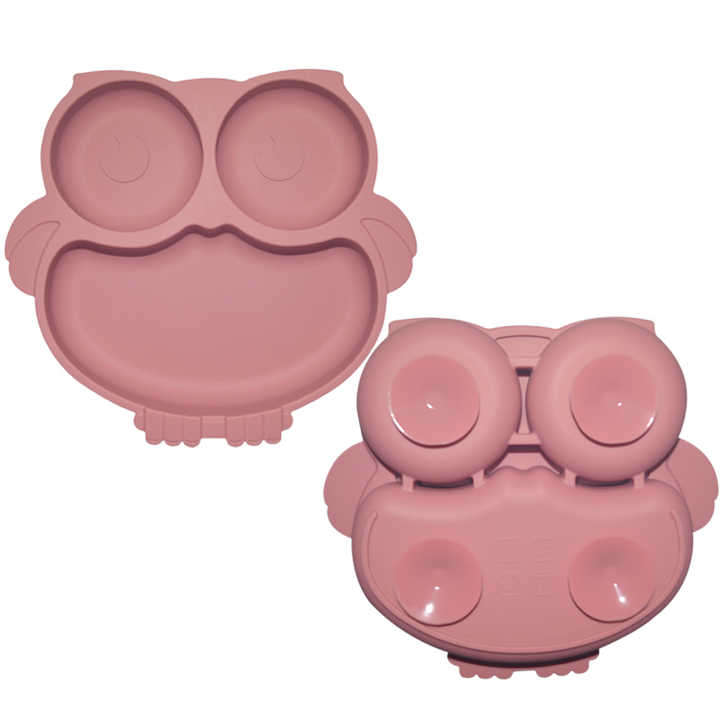 Food Grade Plates with Suction Suction Feeding Gift Bamboo Suction Plate Bowl and Spoon Silicone Ba