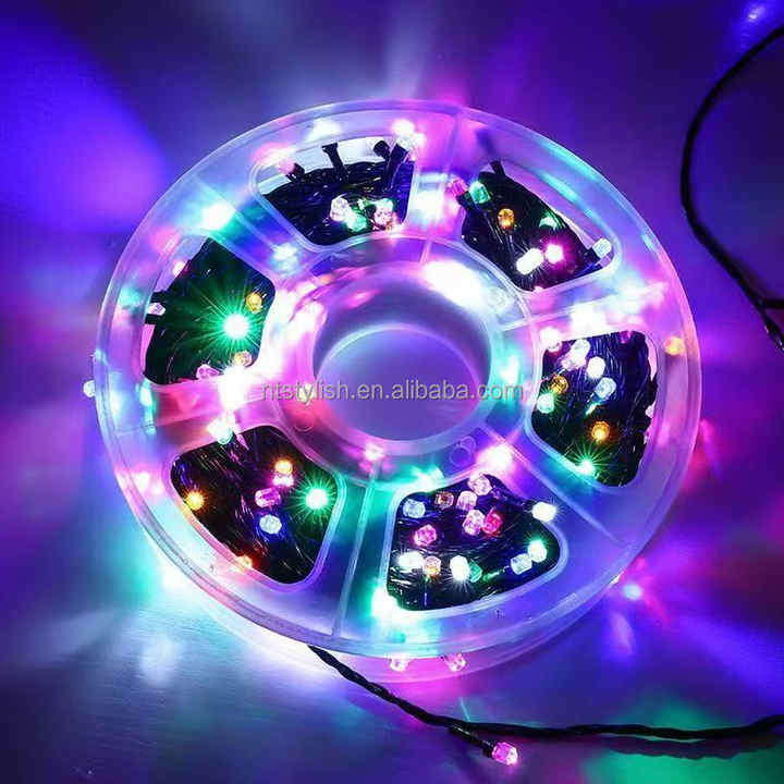 Indoor Outdoor IP44 Waterproof 240LEDs 50m RGB LED String Fairy Lights Warm White Christmas Decorate
