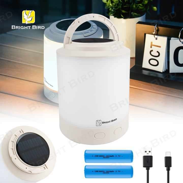 Portable Multifunction USB Rechargeable LED Work Light Hang Tent & Garden Camping Lanterns