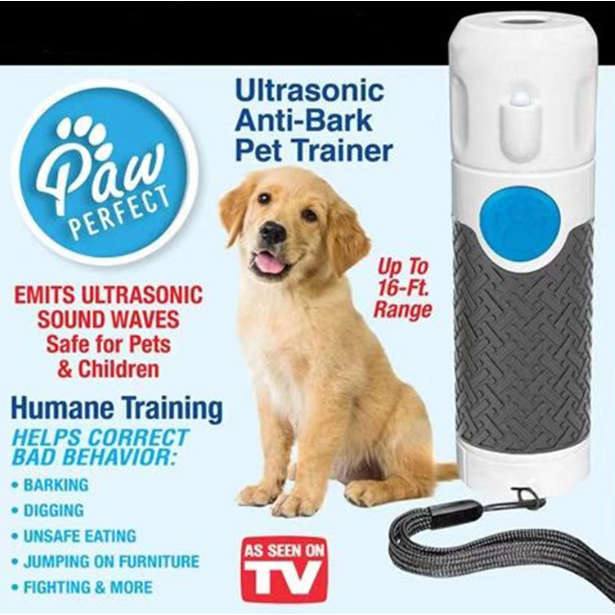 Dog Barking Control Devices Animal Repeller Ultrasonic Solar Powered Handheld Trainer Bark Stop Rep