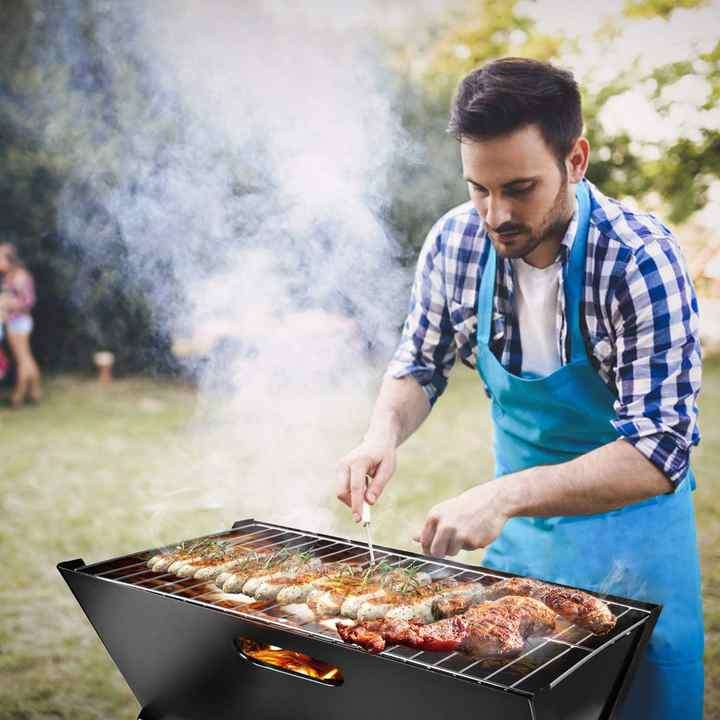 X-type Foldable Portable Grill BBQ Charcoal Grill