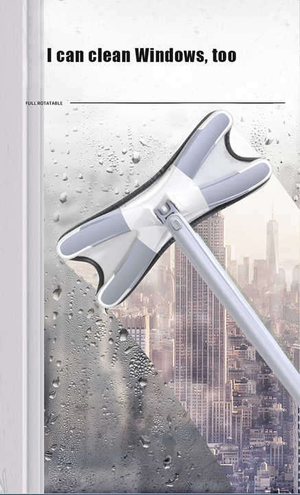360 Flat Mop X Microfiber Hand Free Wash Replace Spin Twist Mop Wringer Floor Cleaning Mop