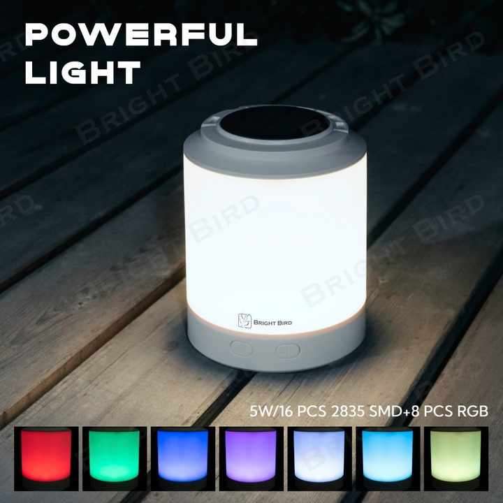 Portable Multifunction USB Rechargeable LED Work Light Hang Tent & Garden Camping Lanterns