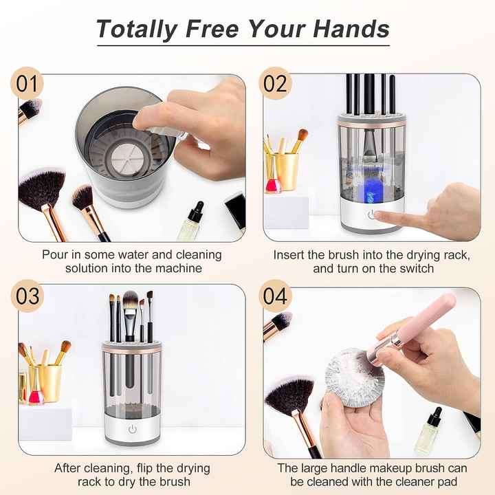 MAKEUP BRUSH CLEANER