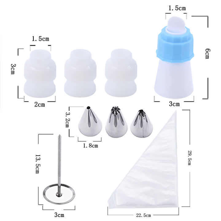 66Pcs Baking Pastry Cake Tools Accessories Reposteria Cake Decorating Supplies Kit Set