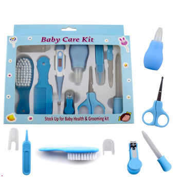 Baby Care Kit 10 Piece Set - Blue