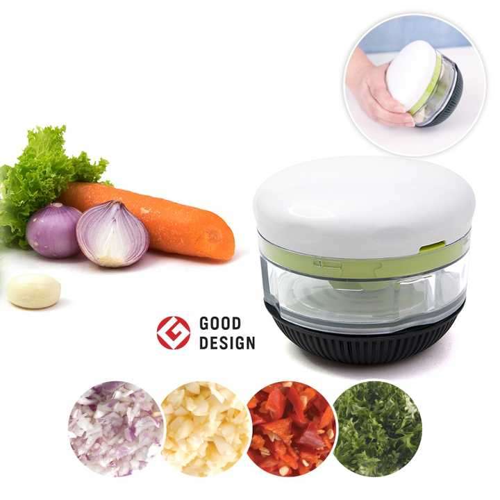 Low Price Stainless Steel Simple Green Handheld Cutter Vegetable Kitchenware Grater Set