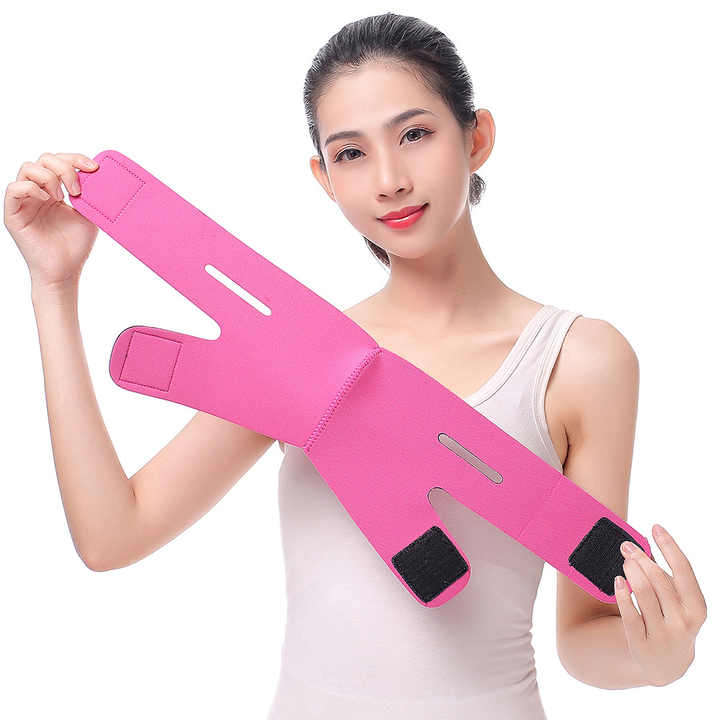 V Face Shaper Slimming Strap V Line Lifting Chin Strap Ultra-thin Chin Cheek Belt Bandage