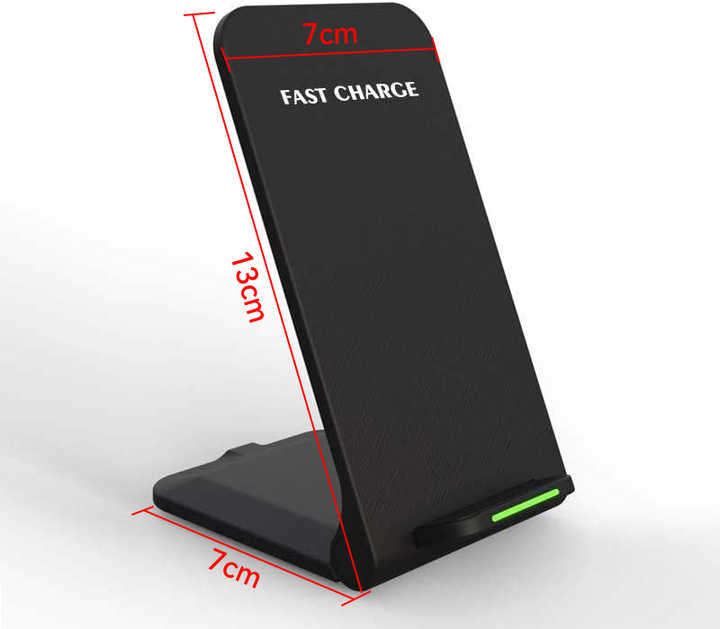 New Wireless Charger Foldable Phone Holder 15w Universal Mobile Phone Fold Charging Desktop Station