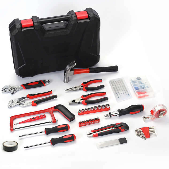 19 Piece Auto Repair Tool Set Wholesale Household Hardware Carbon Steel Hand-Power Source