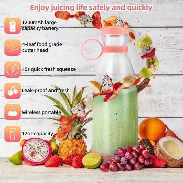 Blenders and Juicers Juice Fruit Cup Usb Mixer Electric Fresh Fruit Juicer Portable Smoothie Blender