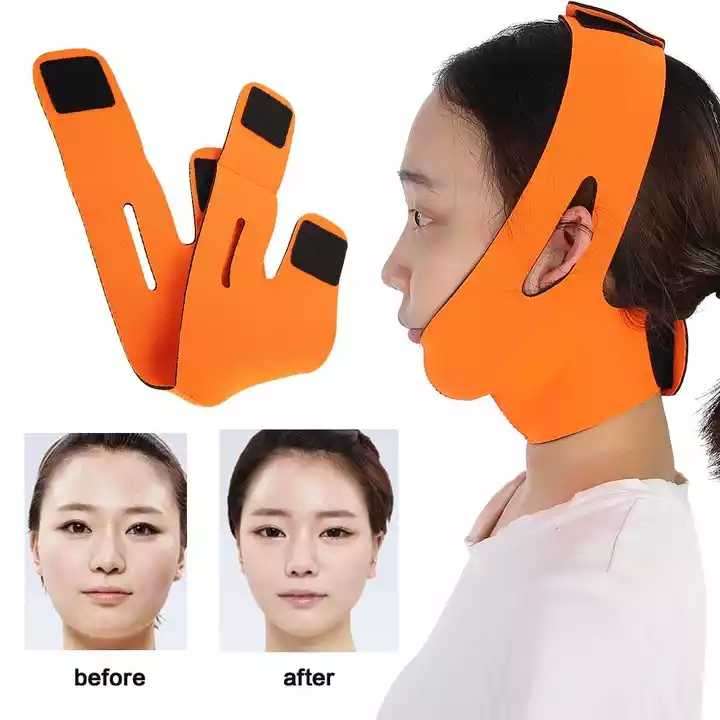 V Face Shaper Slimming Strap V Line Lifting Chin Strap Ultra-thin Chin Cheek Belt Bandage