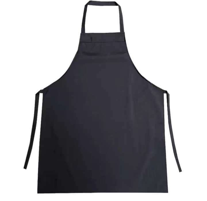 Custom Water-Proof Black Hair Salon Apron Made of Polyester-for Nail Salons Direct Factory Supply