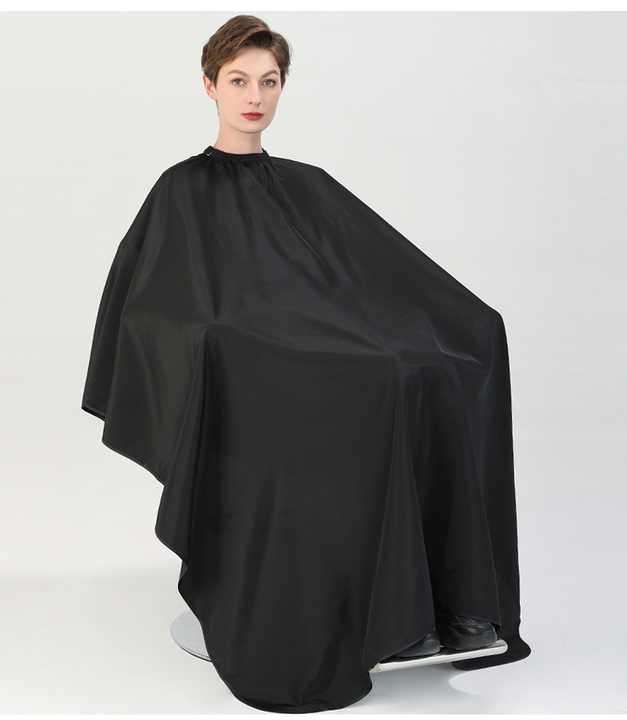 Wholesale Custom Salon Use Hair Capes With OEM Private Logo Waterproof Barber Wrap