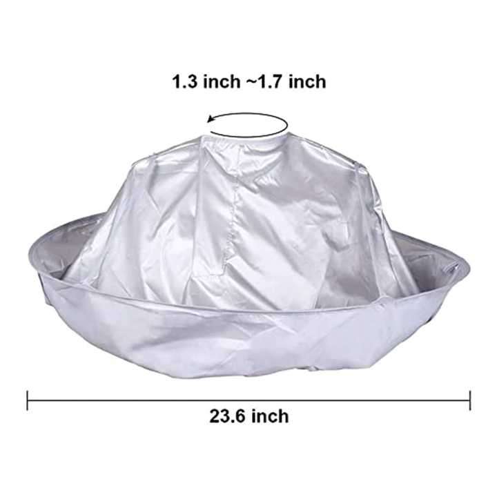 Creative DIY Hairdressing Apron Hair Cutting Cloth Barber Salon Apron Professional Waterproof Umbre
