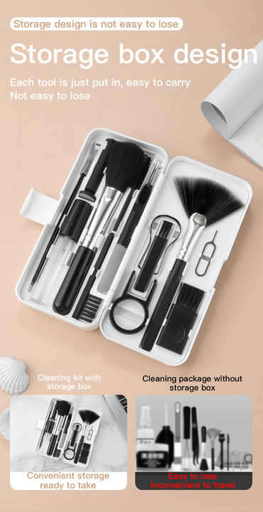 10 in 1 Laptop Cleaning Kit Keyboard Cleaner Electronic Cleaner Kit Electronic Cleaning Kit