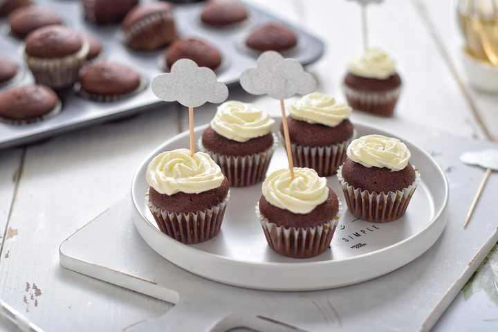 24CUPS Non Stick Carbon Steel Mini Muffin Baking Cups Cake Tray for Muffins