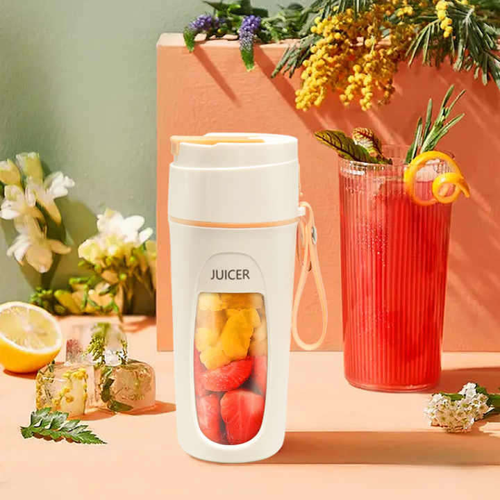 Rechargeable Mini Juice Cooking Cup Portable Wireless USB/Battery Powered Juicer Machine Household M