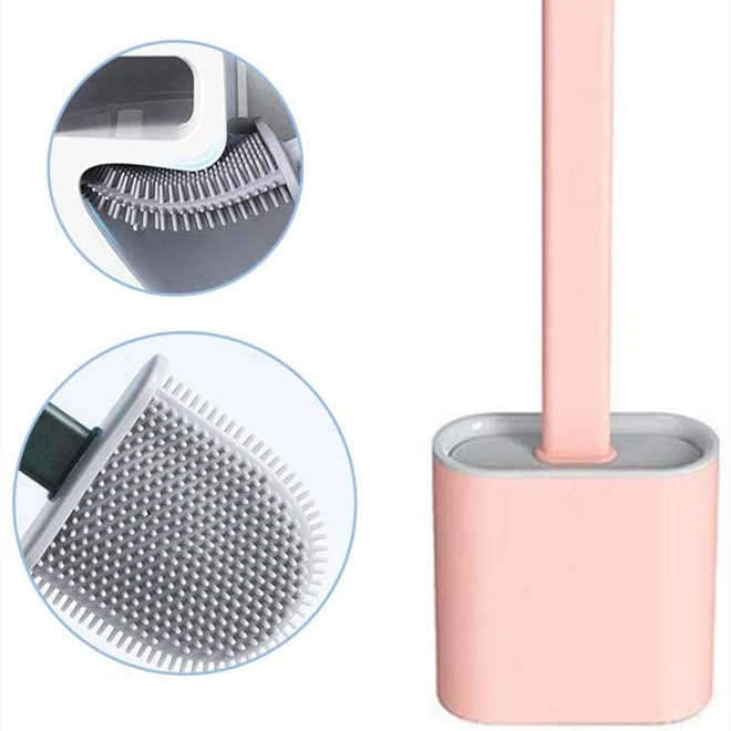 Factory Wholesale amazon Toilet Brush Holders Silicon Toilet Brush Toilet Brush