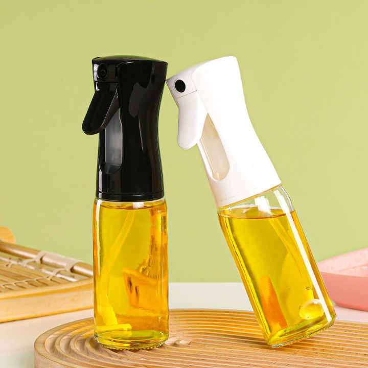 Multifunction 200ml Glass Oil Mister Vinegar Dispenser Bottle Olive Oil Sprayers Oil Spray Bottle fo