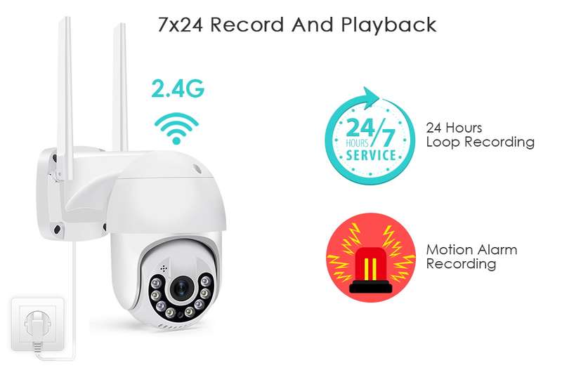 3MP Wifi camera set with NVR Icsee app