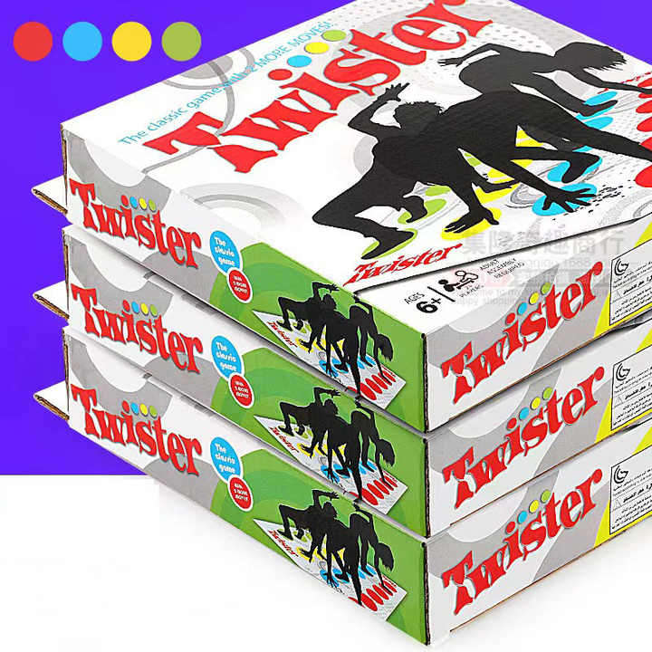 Twister Board Party Game for Indoor Outdoor Family Party Parent-Child Interactive Game Educational T