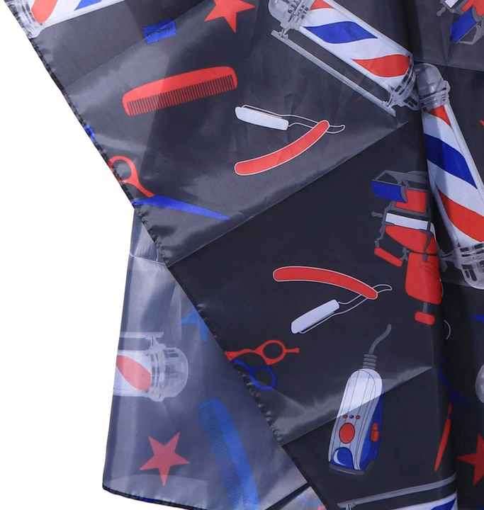 Professional Printed Polyester Hair Salon Stylist Hairdressing Barber Capes