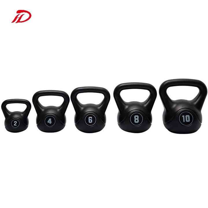 10KG Competition Grade Cement Concrete Mold Kettlebell Set Exercise Fitness Equipment