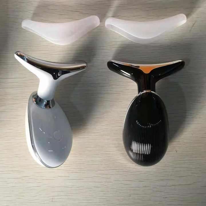 USB Neck Lifting Massager with Heat Function for Removing Wrinkles Skin Tightening and Face Lift