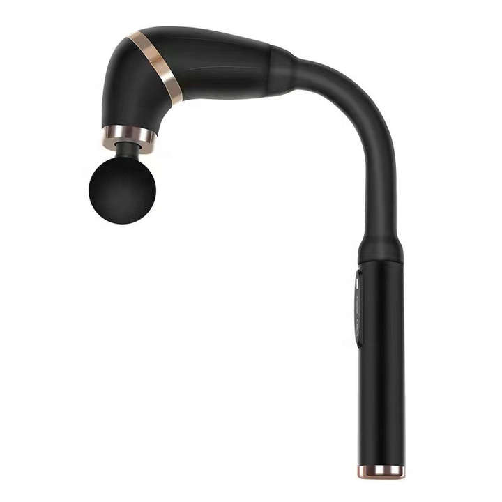 Custom Long Handle Extended Deep Tissue Back Massager Pain Relief Cordless 4 Massage Heads Massage G