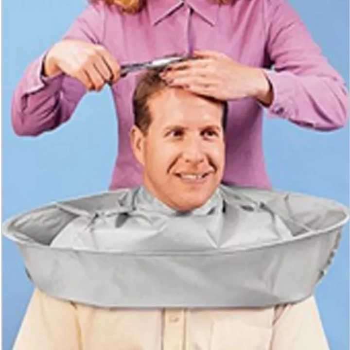 Creative DIY Hairdressing Apron Hair Cutting Cloth Barber Salon Apron Professional Waterproof Umbre