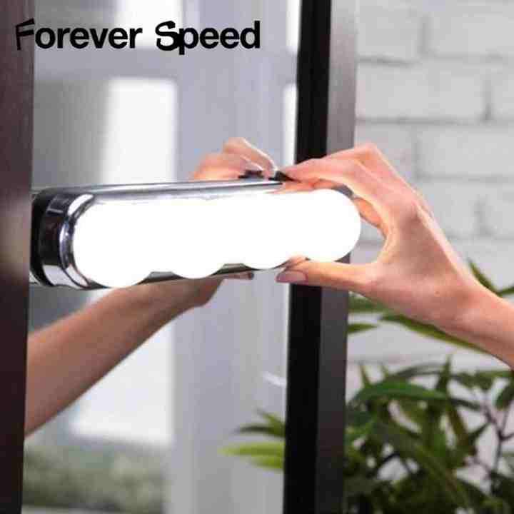 Mirror Light LED Vanity Lights Makeup Lamp Super Bright 4 LED Bulbs Waterproof Wall Lamp for Mirror