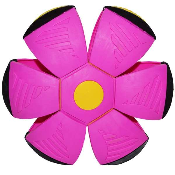 Flat ball frisbee disc throwing ball