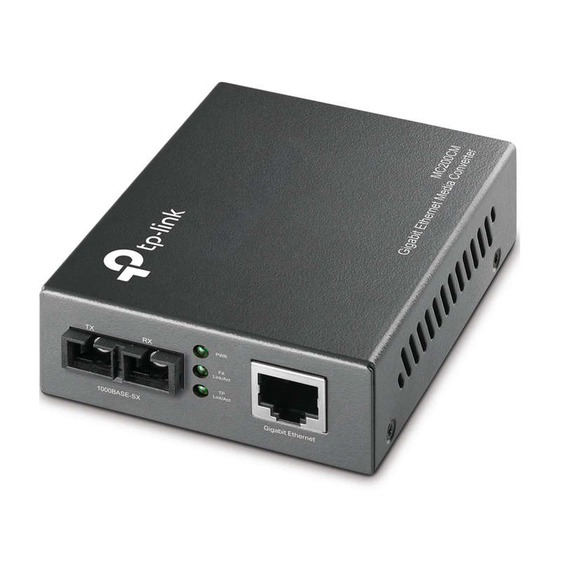Tp-Link Mc200Cm Gigabit Multi-Mode Sc Fibre Media Converter