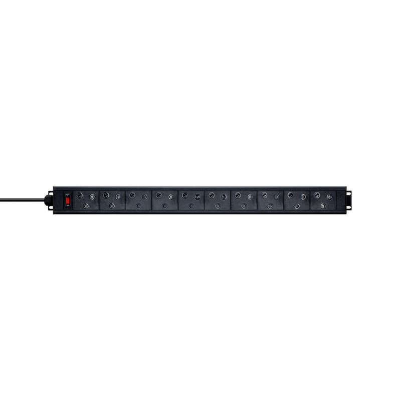 1.5U 10-Way Pdu With Switch