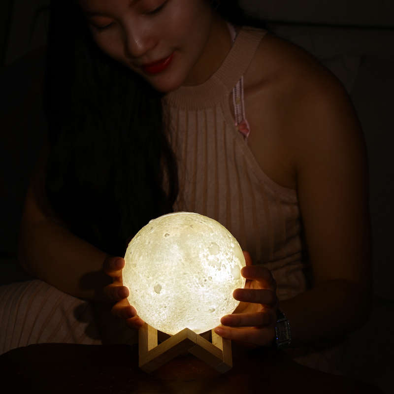 Humidifier 3D Moon Lamp