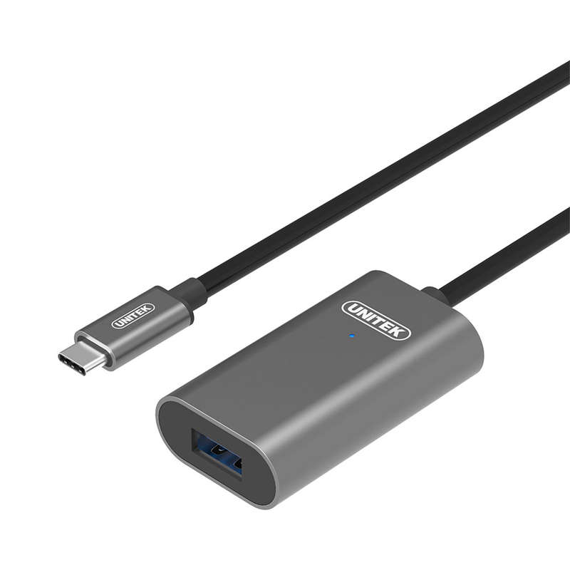 Unitek 5M Usb3.1 (Gen1) Type-C To Type-A Active Extension Cable