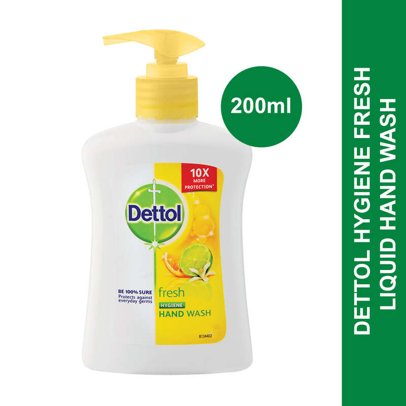 Dettol Hygiene Liquid Handwash Pump Fresh-200ML