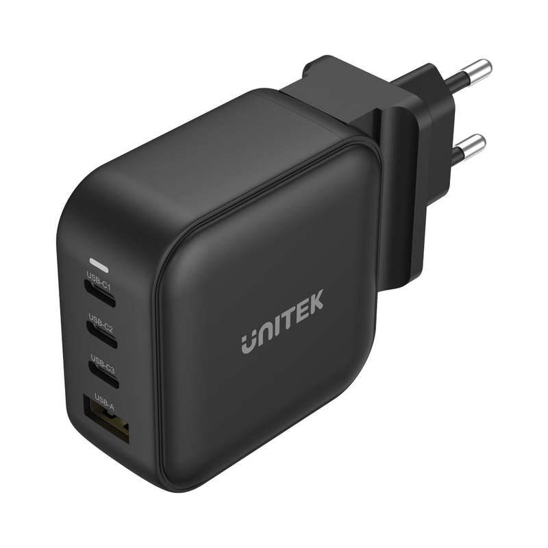 Unitek 100W 4-Ports Gan Power Delivery Charger With Qc3.0 (P1112Abk)