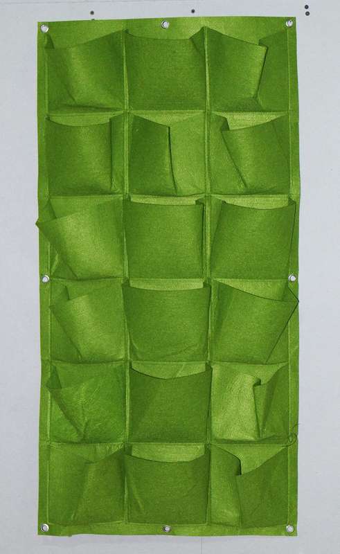 Fine Living 18 Pockets Wall Planter - Green
