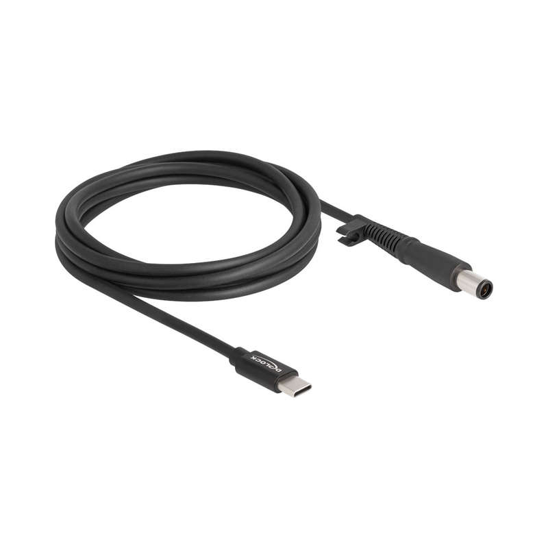 Delock 87972 Laptop Charging Cable Usb Type-C Male To Hp 7.4 × 5.0Mm Male