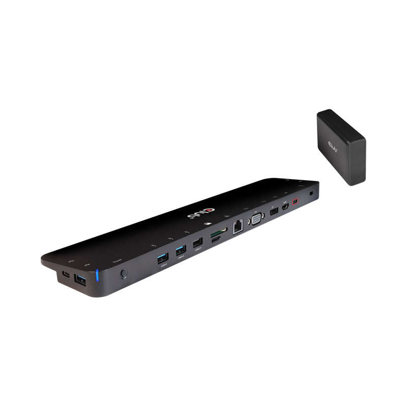 Club3D Type-C 3.2 Gen1 Pd 100W Triple Display Universal Port Replicator (Csv-1564W100)