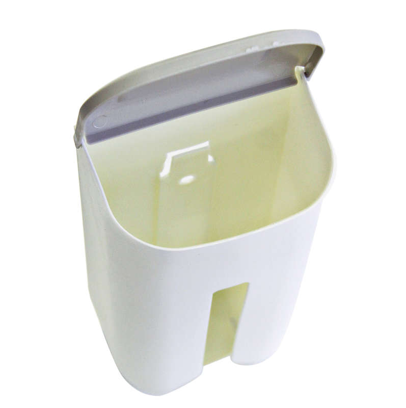 The Smart plastic bag storage and dispenser-White