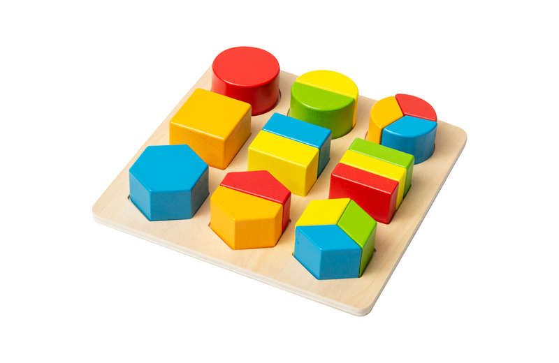 Nuovo Wooden Block Puzzle - 9 Shapes