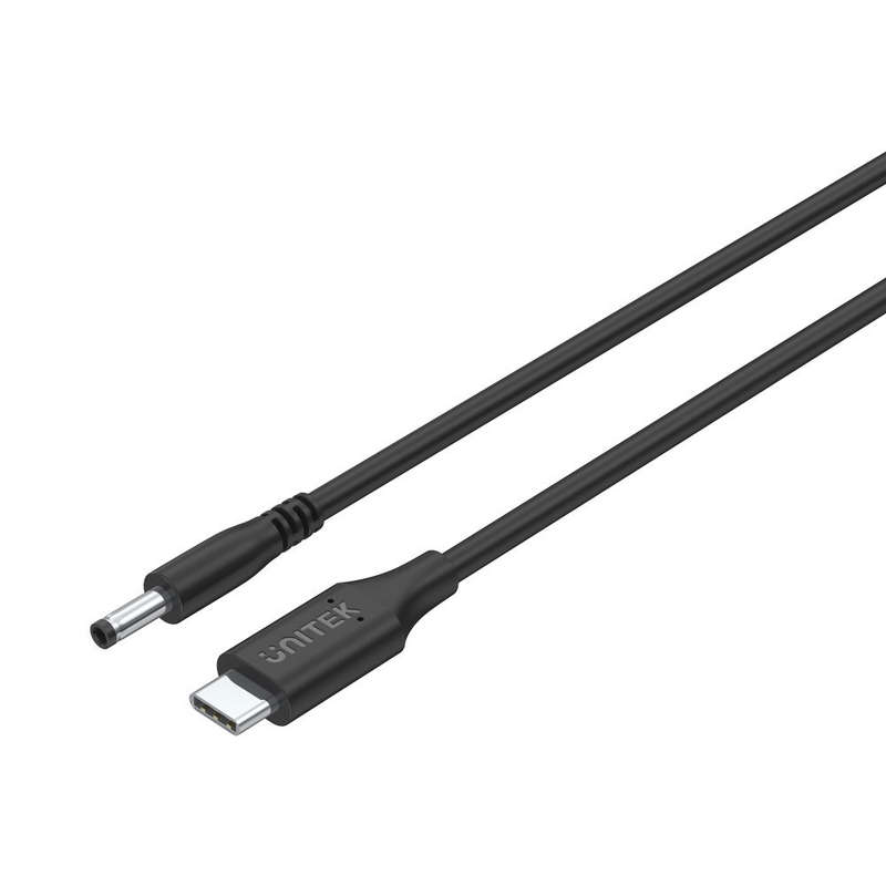 Unitek C14118Bk 1.8M 65W Usb Type-C To Dc Charging Cable - Dc Jack 4.0 × 1.7Mm
