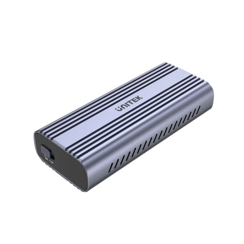 Unitek Usb3.2 Gen2 Type-C 10Gbps Aluminium-Alloy Enclosure For M.2 Nvme And Sata Ssd (S1225A)