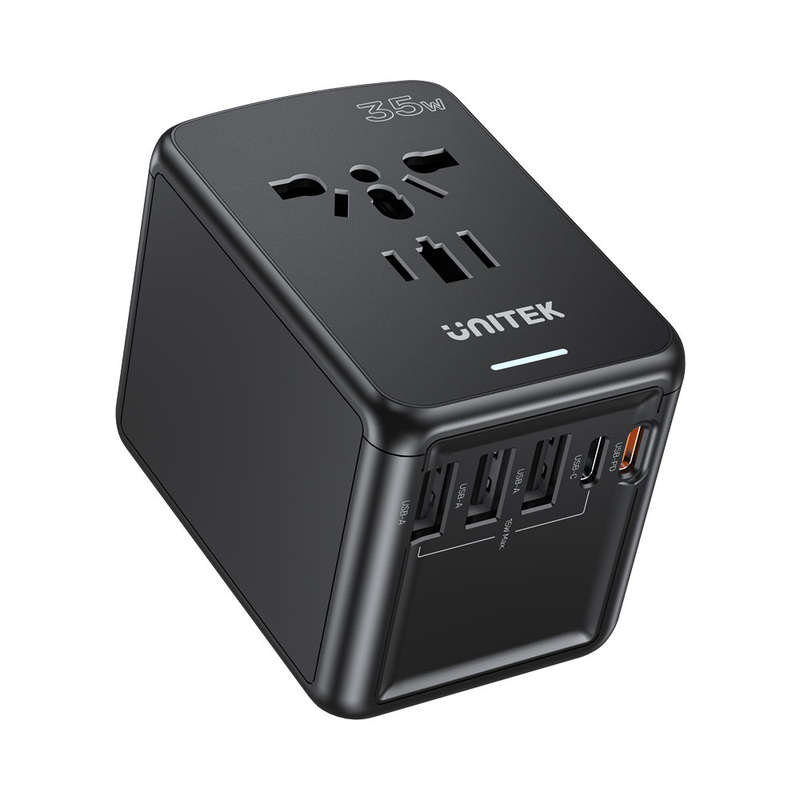 Unitek P1121Abk01 35W Gan Universal Travel Charger