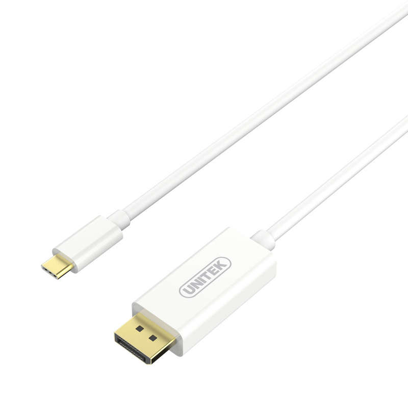 Unitek 1.8M Usb3.1 Type-C To 4K Displayport Cable - White