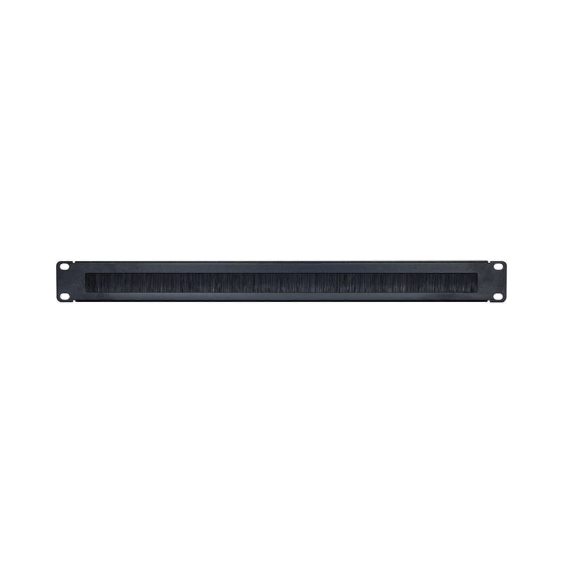 Linkqnet 1U Brush Cable Management Panel With Base Plate